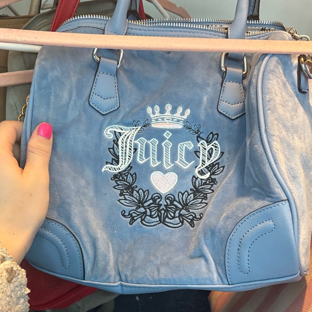 Juicy Couture Light Blue Satchel